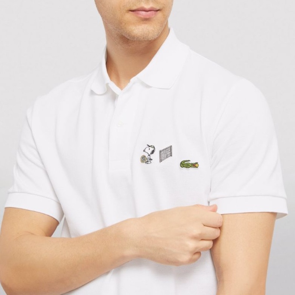 Lacoste Peanuts Baby Blue Polo